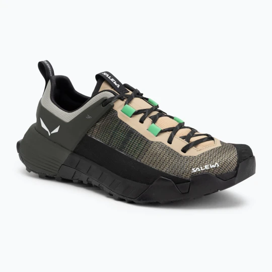 Zdjęcie produktu Buty podejściowe męskie Salewa Wildfire Nxt quicksand / dark olive Zielony