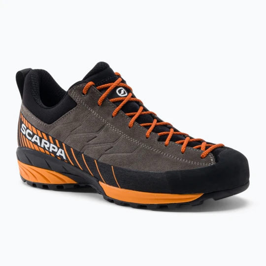 Zdjęcie produktu Buty podejściowe męskie SCARPA Mescalito titanium / mango Pomarańczowy