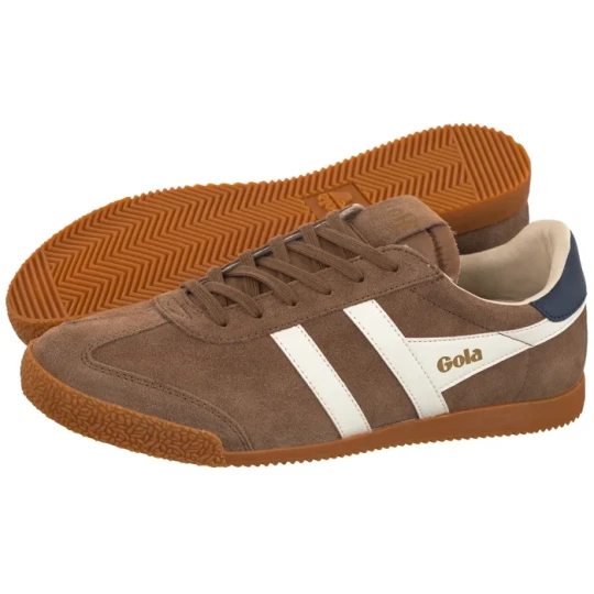 Zdjęcie produktu Buty Retro Men's Elan Trainer Tobacco/Off White/Navy CMB538 (GO2-a) Gola