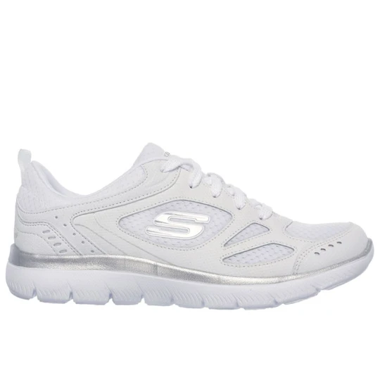Zdjęcie produktu Buty Skechers Summits Suited 12982WSL - białe