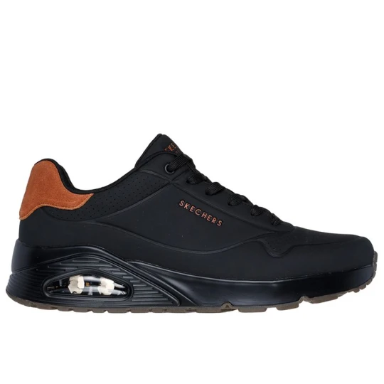 Zdjęcie produktu Buty męskie Skechers Uno Suited On Air 183004BBK - czarne