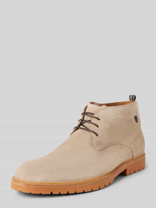 Zdjęcie produktu Buty skórzane z naszywką z logo model ‘De Karper’ Floris Van Bommel