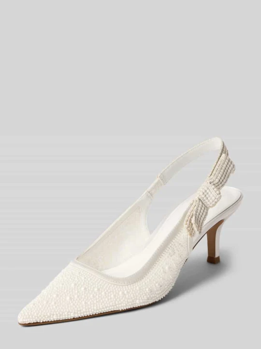 Zdjęcie produktu Buty ślubne w designie z paskiem z tyłu model 'Ensemble' Steve Madden Złamany biały