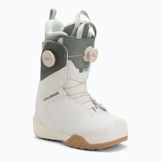 Zdjęcie produktu Buty snowboardowe damskie Salomon Kiana Dual Boa W vanillaice/agave green/clearly aqua Biały