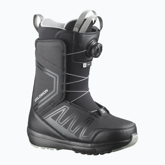 Zdjęcie produktu Buty snowboardowe damskie Salomon Pearl Boa W black / black / wrought iron