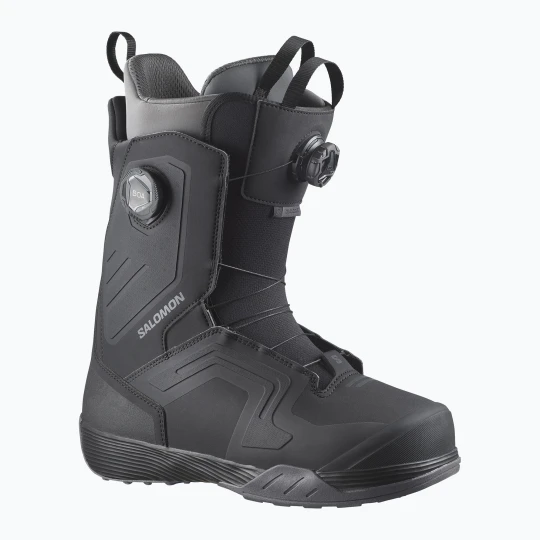 Zdjęcie produktu Buty snowboardowe męskie Salomon Dialogue Dual Boa black / black / asphalt Szary