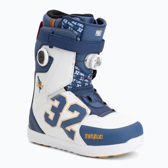 Zdjęcie produktu Buty snowboardowe męskie ThirtyTwo Lashed Double Boa Zeb '25 navy/white Niebieski