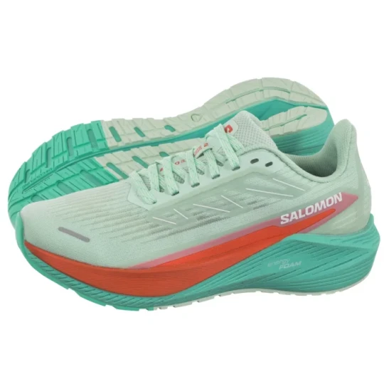 Zdjęcie produktu Buty do Biegania Aero Blaze 2 W Bay / Cherry Tomato / Electric Green 476840 (SO2-a) Salomon