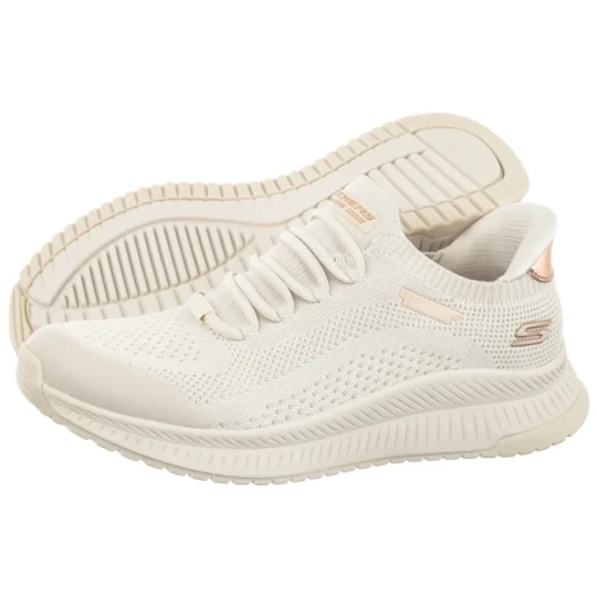 Zdjęcie produktu Buty Sportowe Bobs Squad 4 Dire Step Slip-Ins Off White 117743 / OFWT (SK352-b) Skechers