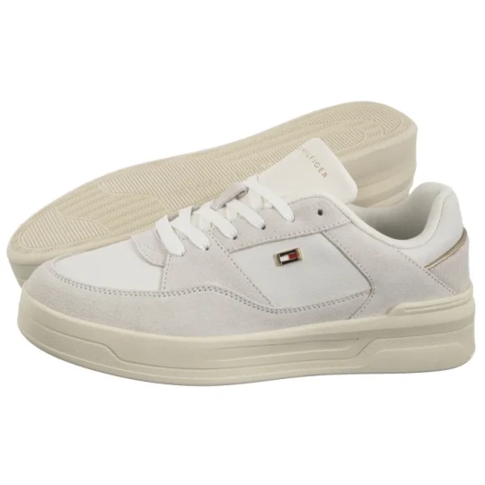 Zdjęcie produktu Buty Sportowe Essential Basket Sneaker Ecru FW0FW08456 YBL (TH1330-a) Tommy Hilfiger