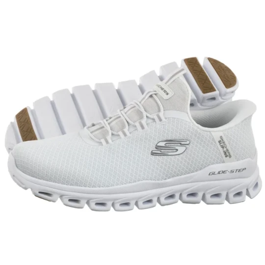 Zdjęcie produktu Buty Sportowe Glide Step Noxus Slip-Ins White 233010/WHT (SK253-a) Skechers