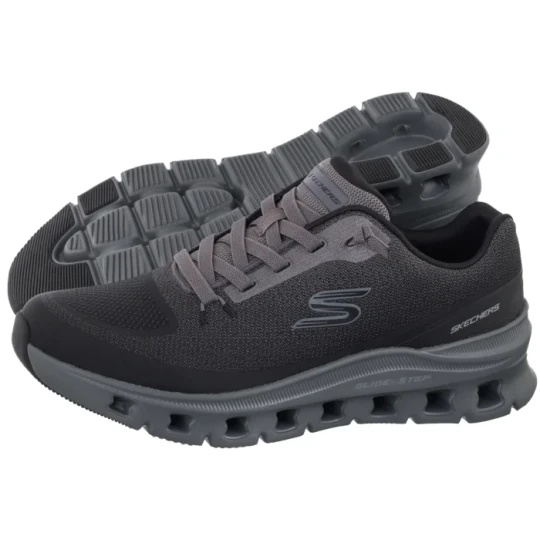 Zdjęcie produktu Buty Sportowe Glide Step Pro Waverra Black/Charcoal 233132/BKCC (SK322-b) Skechers