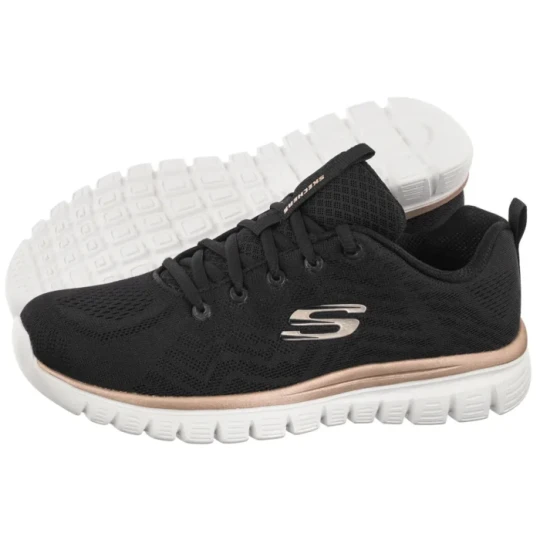 Zdjęcie produktu Buty Sportowe Graceful Grt Connected Black / Gold 12615 / BKGD (SK324-b) Skechers