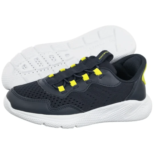 Zdjęcie produktu Buty Sportowe J Sprintye Fast In Navy Lime J65NQA 01454 C0749 (GE247-b) Geox