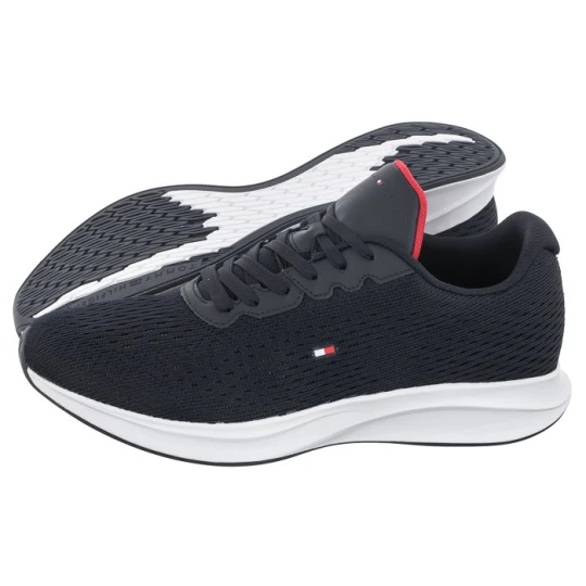 Zdjęcie produktu Buty Sportowe Lightweight Runner Knit Flag Desert Sky FM0FM04563 DW5 (TH700-b) Tommy Hilfiger