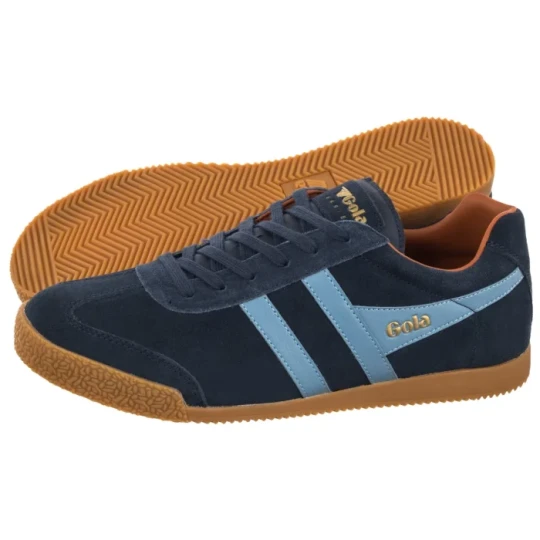 Zdjęcie produktu Buty Sportowe Men's Harrier Trainer Navy/Iceberg/Moody Orange CMA192 (GO7-a) Gola