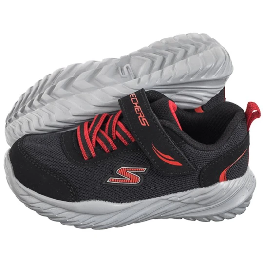 Zdjęcie produktu Buty Sportowe Nitro Sprint Black/Red 407308N/BKRD (SK181-a) Skechers