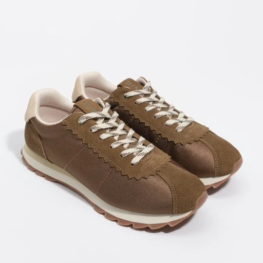 Zdjęcie produktu Buty sportowe retro 13 18 militarna zieleń BIMBA Y LOLA zielony