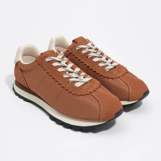 Zdjęcie produktu Buty sportowe retro 13 18 palona pomarańcza BIMBA Y LOLA TAN