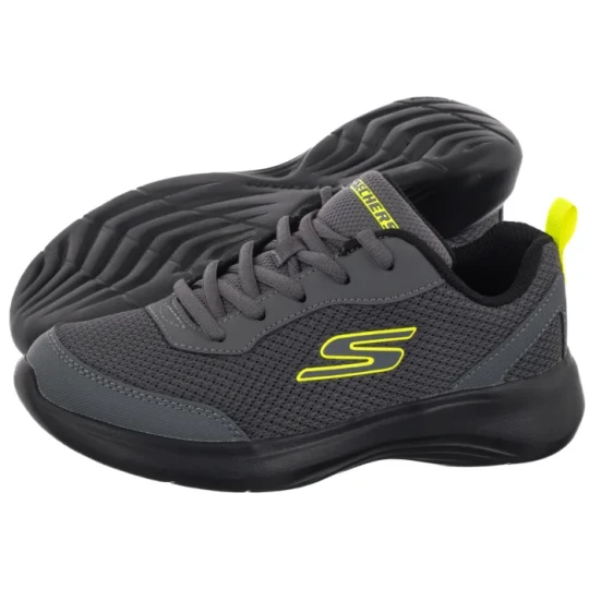 Zdjęcie produktu Buty Sportowe Selectors Sky-Flex Charcoal/Black/Lime 403616L/CBLM (SK329-a) Skechers