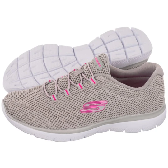Zdjęcie produktu Buty Sportowe Summits Gray / Hot Pink 12985 / GYHP (SK81-b) Skechers