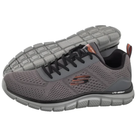 Zdjęcie produktu Buty Sportowe Track Leshur Charcoal / Orange 232758 / CCOR (SK317-a) Skechers