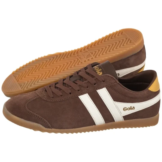 Zdjęcie produktu Buty Sportowe Women's Bullet Suede Trainer Otter/Off White/Pale Gum CLA153 (GO5-a) Gola