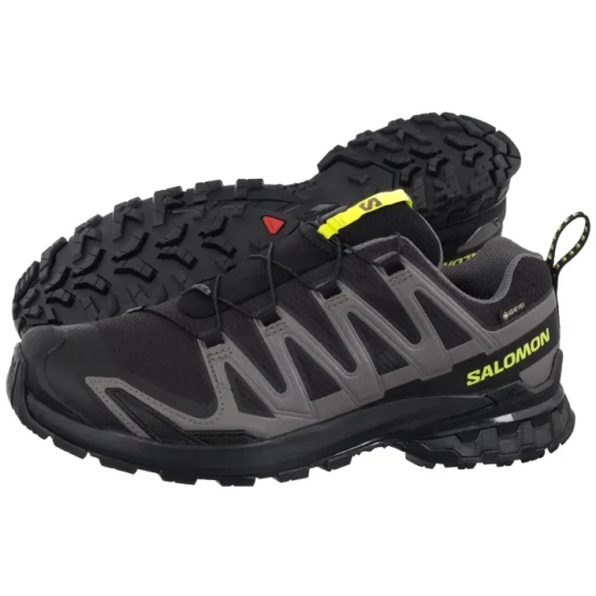 Zdjęcie produktu Buty Sportowe XA PRO 3D V9 GTX Black/Dark Gull Gray/Acid Lime 479873 (SO39-a) Salomon