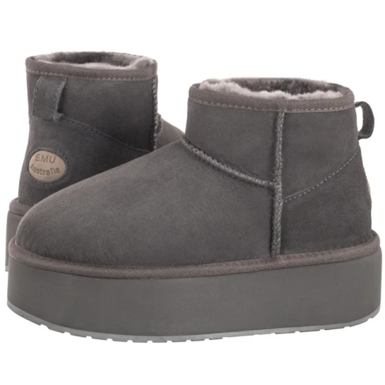 Zdjęcie produktu Buty Stinger Micro Flatform Charcoal W13082 (EM505-d) EMU Australia