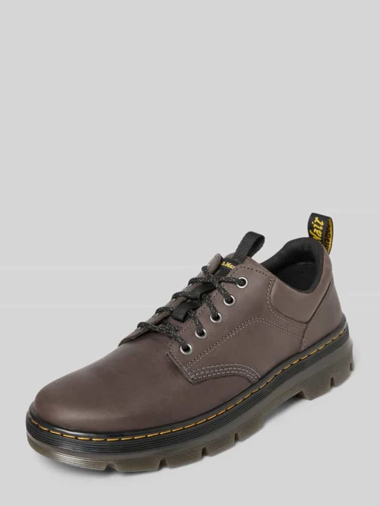 Zdjęcie produktu Buty sznurowane z detalem z logo Dr. Martens Antracytowy