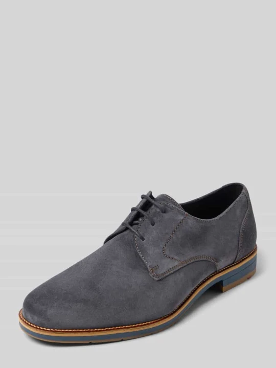 Zdjęcie produktu Buty sznurowane z naturalnej skóry model 'Drift' Lloyd Granatowy