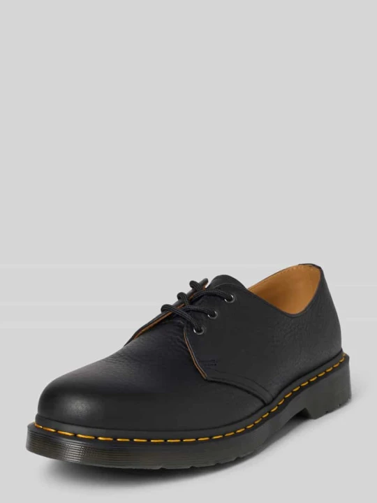 Zdjęcie produktu Buty sznurowane z naturalnej skóry model 'Eye' Dr. Martens Czarny