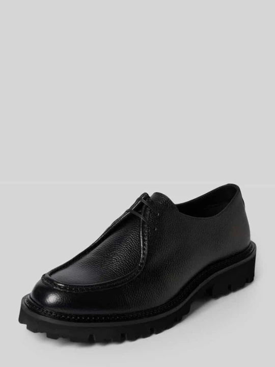 Zdjęcie produktu Buty sznurowane z naturalnej skóry model 'Stefano' Digel Czarny
