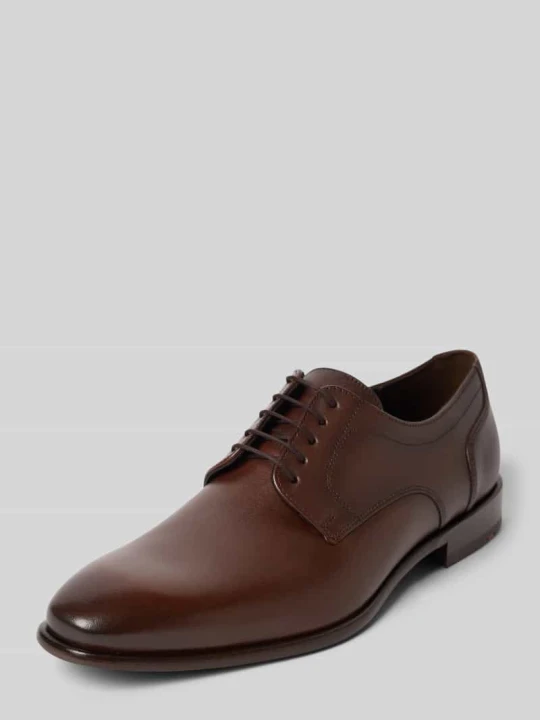 Zdjęcie produktu Półbuty sznurowane ze skóry model 'LENO 110' Lloyd Ciemnobrązowy
