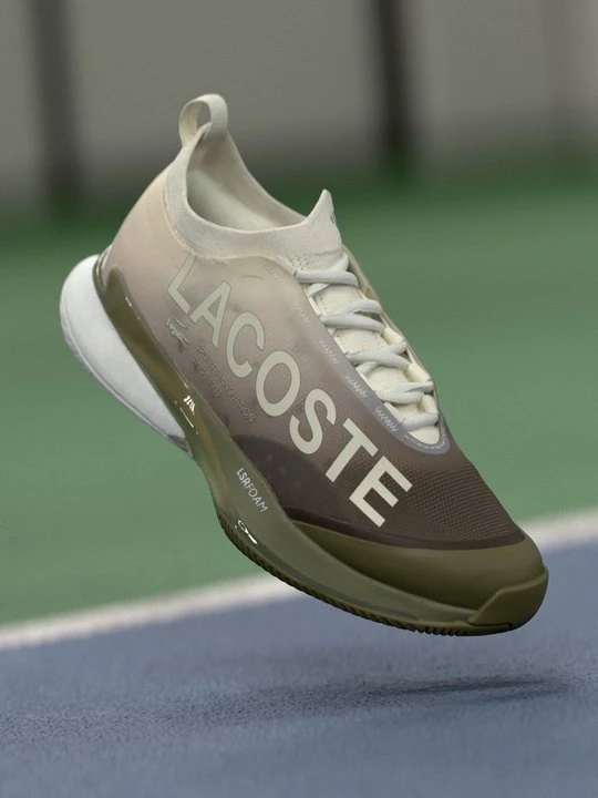 Zdjęcie produktu Buty tenisowe uniwersalne Lacoste mleczny