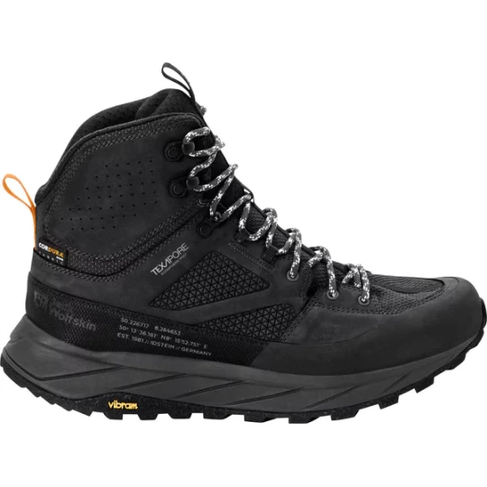 Zdjęcie produktu Buty trekkingowe Terraquest Texapore Mid Jack Wolfskin Czarny