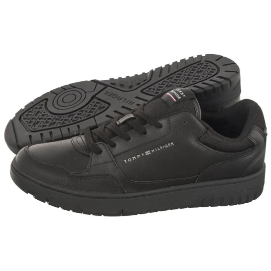 Zdjęcie produktu Buty TH Basket Core Leather Black FM0FM04727 BDS (TH865-a) Tommy Hilfiger