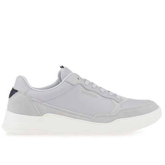 Zdjęcie produktu Buty Tommy Hilfiger Elevated Cupsole Leather Mix FM0FM04358-PSU - szare