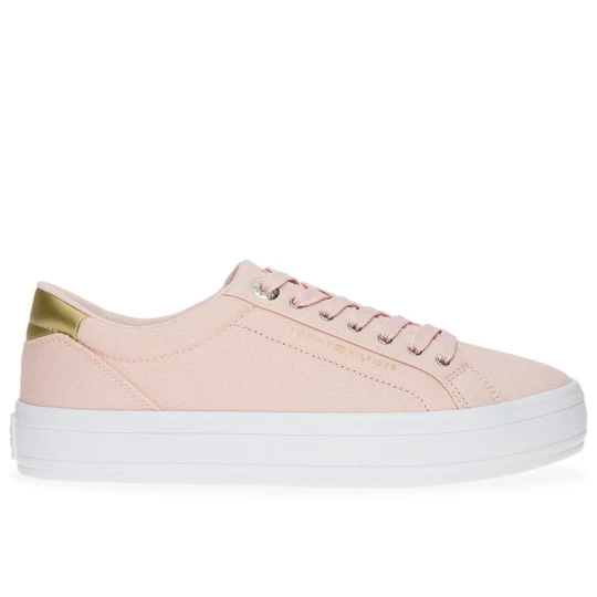 Zdjęcie produktu Buty damskie Tommy Hilfiger Essential Vulc Canvas FW0FW07682-TJQ - różowe