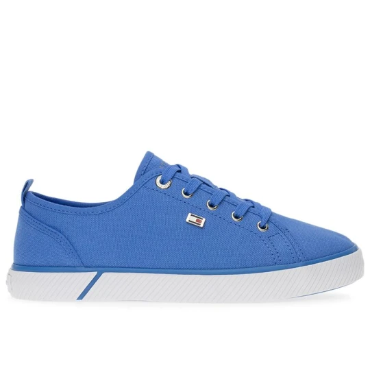 Zdjęcie produktu Buty damskie Tommy Hilfiger Vulc Canvas FW0FW08063-C30 - niebieskie