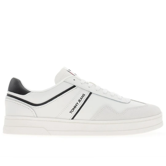 Zdjęcie produktu Buty męskie Tommy Jeans The Greenwich EM0EM01571-TCR - białe Tommy Hilfiger