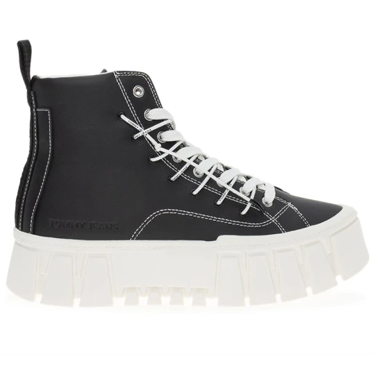 Zdjęcie produktu Buty damskie Tommy Jeans TJW Platform MC EN0EN02498-BDS - czarne Tommy Hilfiger