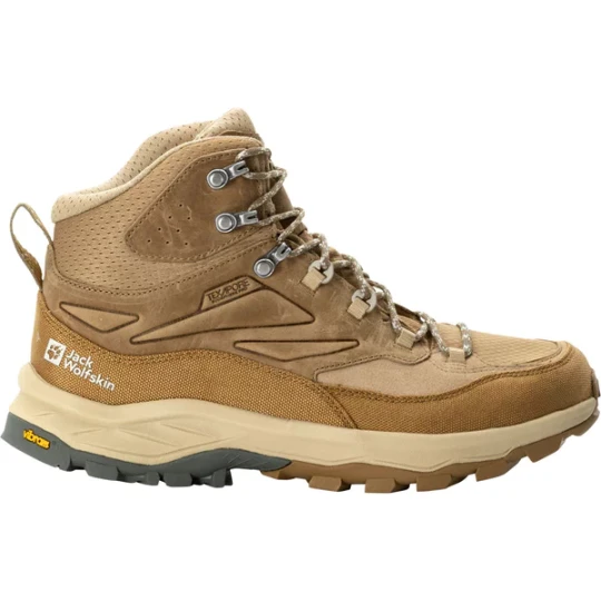 Zdjęcie produktu Buty trekkingowe Cyrox Texapore Mid M Jack Wolfskin Beżowy