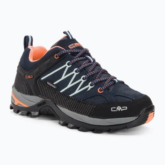 Zdjęcie produktu Buty trekkingowe damskie CMP Rigel Low Wp 2023 blue / giada / peach
