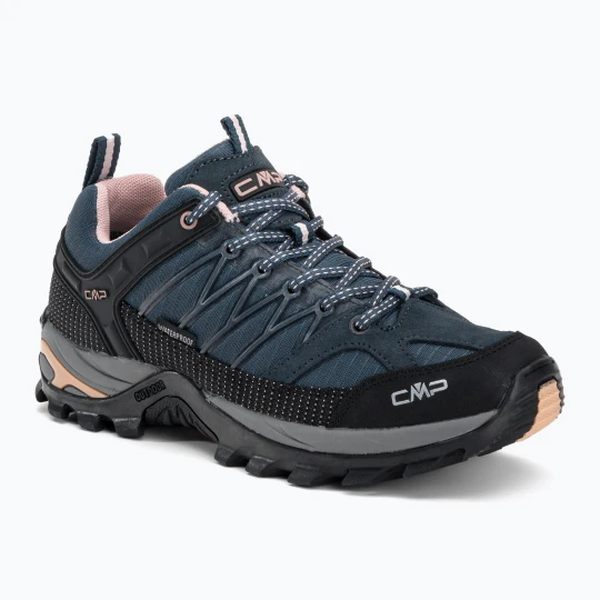 Zdjęcie produktu Buty trekkingowe damskie CMP Rigel Low Wp asphalt / antracite / rose Granatowy