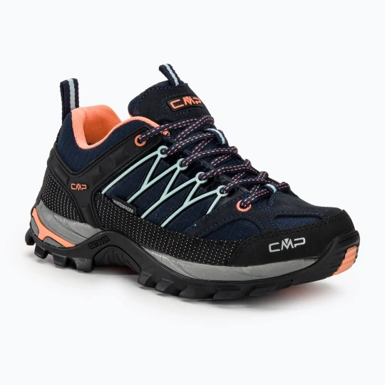 Zdjęcie produktu Buty trekkingowe damskie CMP Rigel Low Wp blue / giada / peach Granatowy