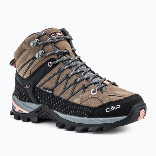 Zdjęcie produktu Buty trekkingowe damskie CMP Rigel Mid Wp cenere Brązowy