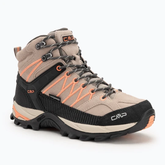 Zdjęcie produktu Buty trekkingowe damskie CMP Rigel Mid Wp sabbia / salmone Beżowy