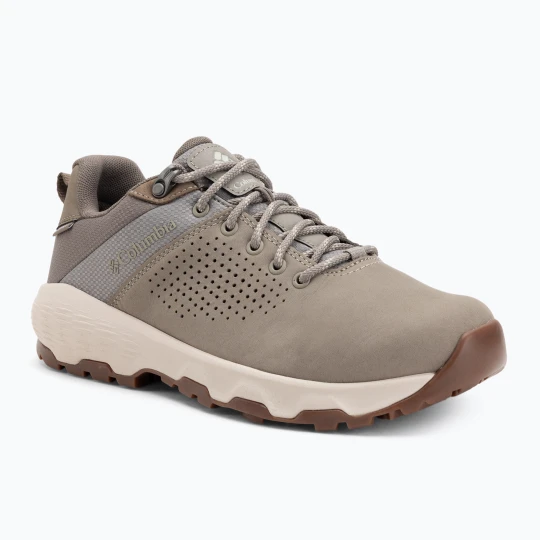 Zdjęcie produktu Buty trekkingowe damskie Columbia Newton Nimble Leather kettle / cloud grey Beżowy