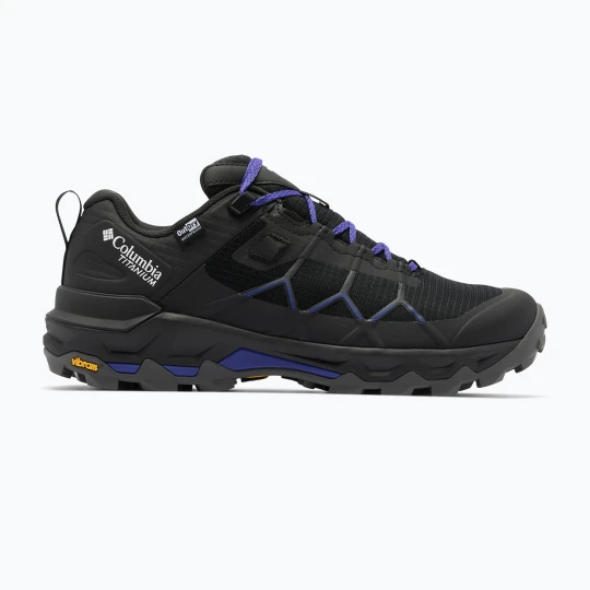 Zdjęcie produktu Buty trekkingowe damskie Columbia Peakfreak Titanum Outdry black / purple quartz